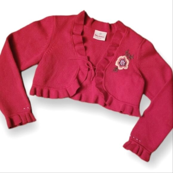 Hanna Andersson Crop Cardigan Sweater - Picture 1 of 8